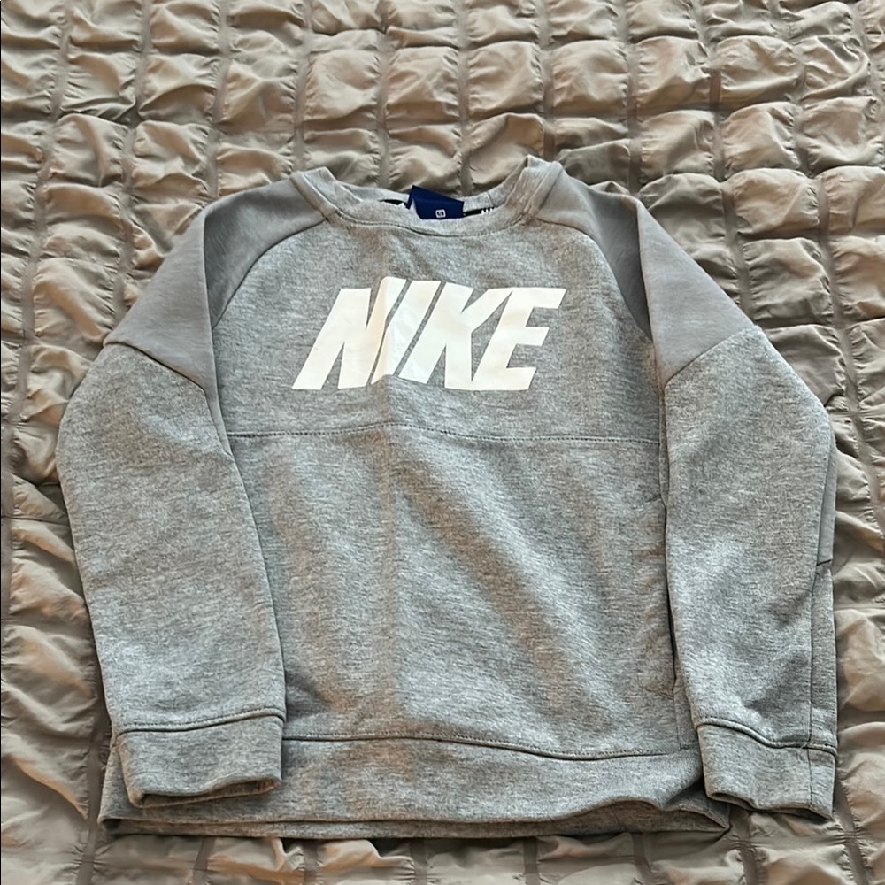 Nike Heather Gray Crewneck Sweatshirt